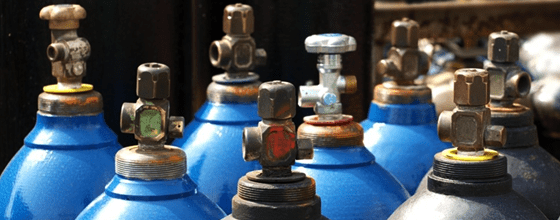 Заправка и обмен газовых баллонов с доставкой по Румянцево и области